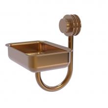 Allied Brass 432D-BBR - Venus Collection Wall Mounted Soap Dish with Dotted Accents