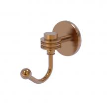 Allied Brass 7120D-BBR - Satellite Orbit One Robe Hook with Dotted Accents