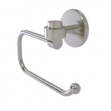 Allied Brass 7124E-SN - Satellite Orbit One Collection Euro Style Toilet Tissue Holder