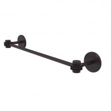 Allied Brass 7131D/24-VB - Satellite Orbit One Collection 24 Inch Towel Bar with Dotted Accents