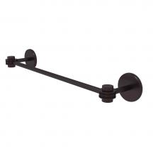 Allied Brass 7131D/36-ABZ - Satellite Orbit One Collection 36 Inch Towel Bar with Dotted Accents