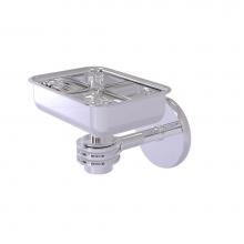 Allied Brass 7132D-PC - Satellite Orbit One Wall Mounted Soap Dish with Dotted Accents
