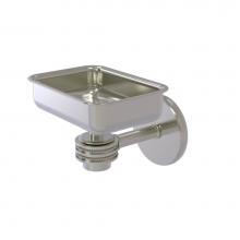 Allied Brass 7132D-SN - Satellite Orbit One Wall Mounted Soap Dish with Dotted Accents