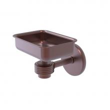 Allied Brass 7132G-CA - Satellite Orbit One Wall Mounted Soap Dish with Groovy Accents