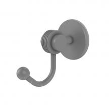 Allied Brass 7220G-GYM - Satellite Orbit Two Collection Robe Hook with Groovy Accents