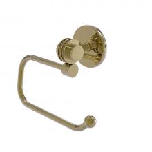 Allied Brass 7224ED-UNL - Satellite Orbit Two Collection Euro Style Toilet Tissue Holder with Dotted Accents