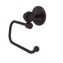 Allied Brass 7224ET-ABZ - Satellite Orbit Two Collection Euro Style Toilet Tissue Holder with Twisted Accents