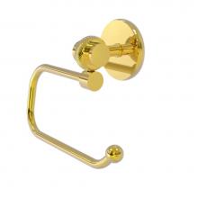 Allied Brass 7224ET-PB - Satellite Orbit Two Collection Euro Style Toilet Tissue Holder with Twisted Accents