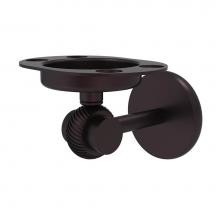 Allied Brass 7226T-ABZ - Satellite Orbit Two Collection Tumbler and Toothbrush Holder with Twisted Accents