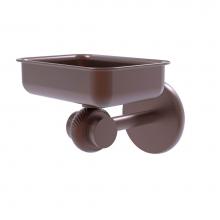 Allied Brass 7232T-CA - Satellite Orbit Two Collection Wall Mounted Soap Dish with Twisted Accents
