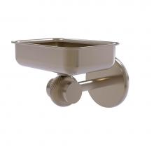 Allied Brass 7232T-PEW - Satellite Orbit Two Collection Wall Mounted Soap Dish with Twisted Accents