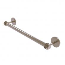 Allied Brass 7251D/30-PEW - Satellite Orbit Two Collection 30 Inch Towel Bar with Dotted Detail