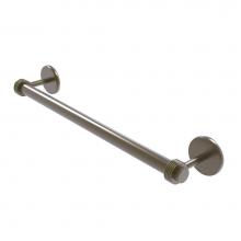 Allied Brass 7251G/18-ABR - Satellite Orbit Two Collection 18 Inch Towel Bar with Groovy Detail