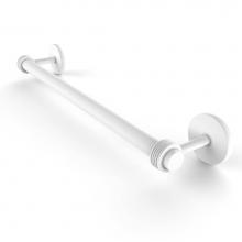 Allied Brass 7251G/36-WHM - Satellite Orbit Two Collection 36 Inch Towel Bar with Groovy Detail