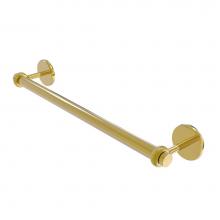 Allied Brass 7251T/30-PB - Satellite Orbit Two Collection 30 Inch Towel Bar with Twist Detail
