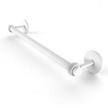 Allied Brass 7251T/30-WHM - Satellite Orbit Two Collection 30 Inch Towel Bar with Twist Detail