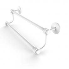 Allied Brass 7272/24-WHM - 24 Inch Double Towel Bar