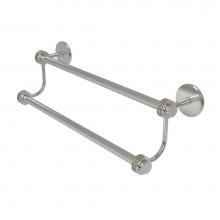 Allied Brass 7272D/30-SN - 30 Inch Double Towel Bar