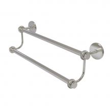 Allied Brass 7272T/24-SN - 24 Inch Double Towel Bar