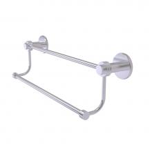 Allied Brass 9072G/18-SCH - Mercury Collection 18 Inch Double Towel Bar with Groovy Accents