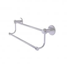 Allied Brass 9072T/24-PC - Mercury Collection 24 Inch Double Towel Bar with Twist Accents