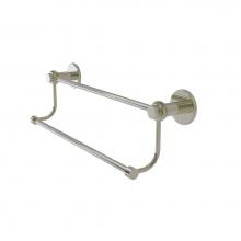 Allied Brass 9072T/30-PNI - Mercury Collection 30 Inch Double Towel Bar with Twist Accents