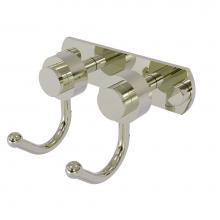 Allied Brass 920-2-PNI - Mercury Collection 2 Position Multi Hook with Smooth Accent