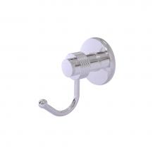 Allied Brass 920G-PC - Mercury Collection Robe Hook with Groovy Accents