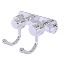 Allied Brass 920G-2-PC - Mercury Collection 2 Position Multi Hook with Groovy Accent