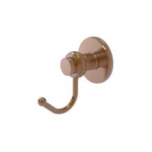 Allied Brass 920T-BBR - Mercury Collection Robe Hook with Twisted Accents