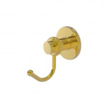 Allied Brass 920T-PB - Mercury Collection Robe Hook with Twisted Accents