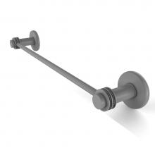 Allied Brass 931D/36-GYM - Mercury Collection 36 Inch Towel Bar with Dotted Accent