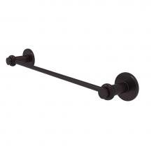 Allied Brass 931T/18-ABZ - Mercury Collection 18 Inch Towel Bar with Twist Accent