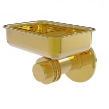 Allied Brass 932D-PB - Mercury Collection Wall Mounted Soap Dish with Dotted Accents