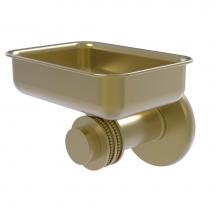 Allied Brass 932D-SBR - Mercury Collection Wall Mounted Soap Dish with Dotted Accents