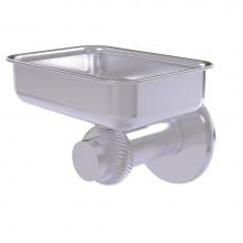 Allied Brass 932T-SCH - Mercury Collection Wall Mounted Soap Dish with Twisted Accents