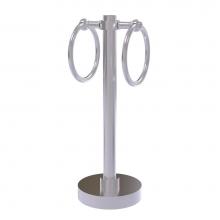 Allied Brass 953-SCH - Vanity Top 2 Towel Ring Guest Towel Holder