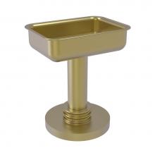 Allied Brass 956D-SBR - Vanity Top Soap Dish with Dotted Accents