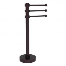 Allied Brass 973-ABZ - Vanity Top 3 Swing Arm Guest Towel Holder