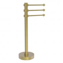 Allied Brass 973-SBR - Vanity Top 3 Swing Arm Guest Towel Holder