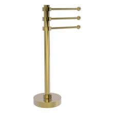 Allied Brass 973-UNL - Vanity Top 3 Swing Arm Guest Towel Holder