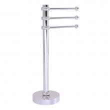 Allied Brass 973T-PC - Vanity Top 3 Swing Arm Guest Towel Holder with Twisted Accents