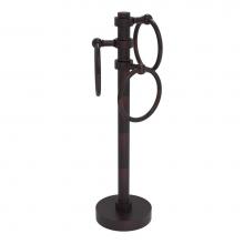 Allied Brass 983-VB - Vanity Top 3 Towel Ring Guest Towel Holder