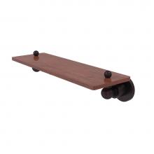 Allied Brass AP-1-16-IRW-ABZ - Astor Place Collection 16 Inch Solid IPE Ironwood Shelf