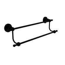 Allied Brass AP-72/18-BKM - Astor Place Collection 18 Inch Double Towel Bar