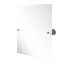 Allied Brass AP-92-GYM - Frameless Rectangular Tilt Mirror with Beveled Edge