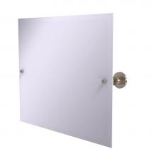 Allied Brass AP-93-PEW - Frameless Landscape Rectangular Tilt Mirror with Beveled Edge