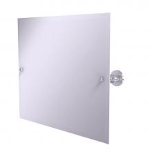 Allied Brass AP-93-SCH - Frameless Landscape Rectangular Tilt Mirror with Beveled Edge