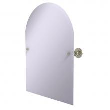 Allied Brass AP-94-PNI - Frameless Arched Top Tilt Mirror with Beveled Edge