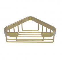 Allied Brass BSK-10ST-SBR - Corner Soap Basket